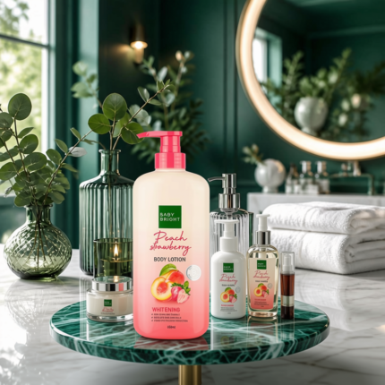 Baby Bright - Peach Strawberry Body Lotion 450ml