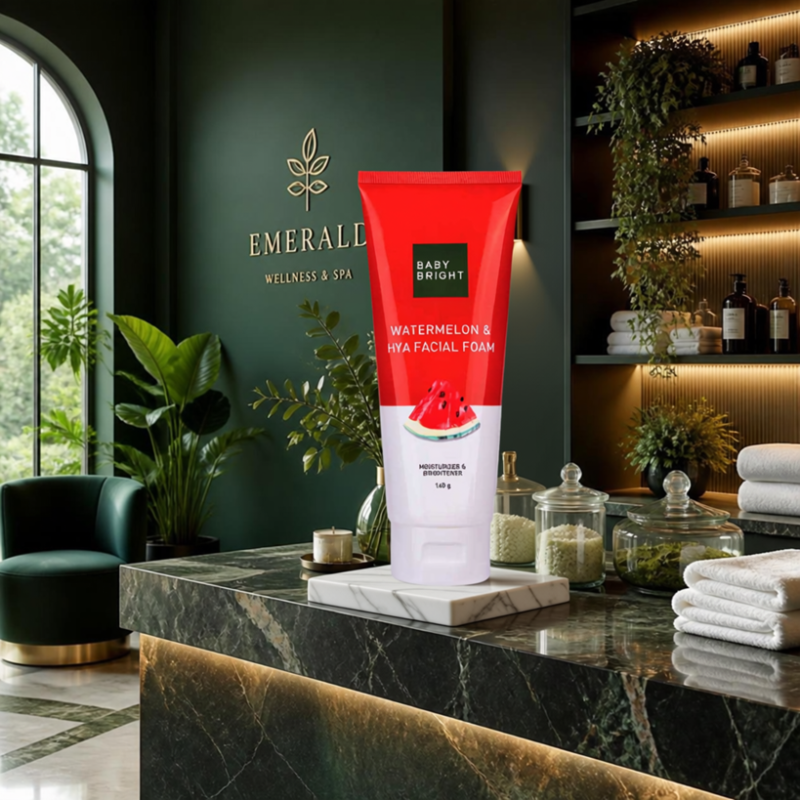 Baby Bright Watermelon & Hya Facial Foam 160g