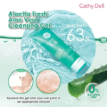 Cathy Doll - Fresh Aloe Vera Soothing Cleansing Gel 120ml Aloe Ha