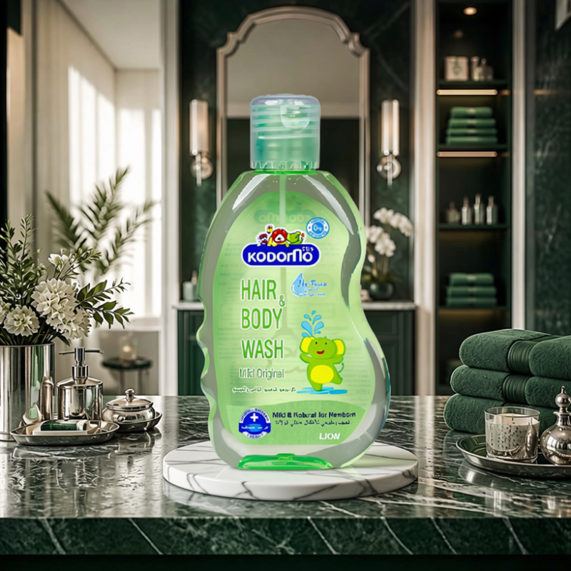 Kodomo Hair & Body Wash Mild Original 200 ml