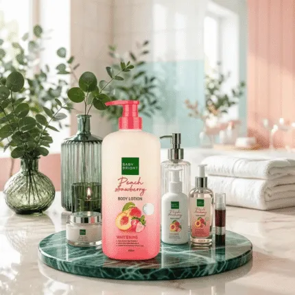 Baby Bright - Peach Strawberry Body Lotion 450ml