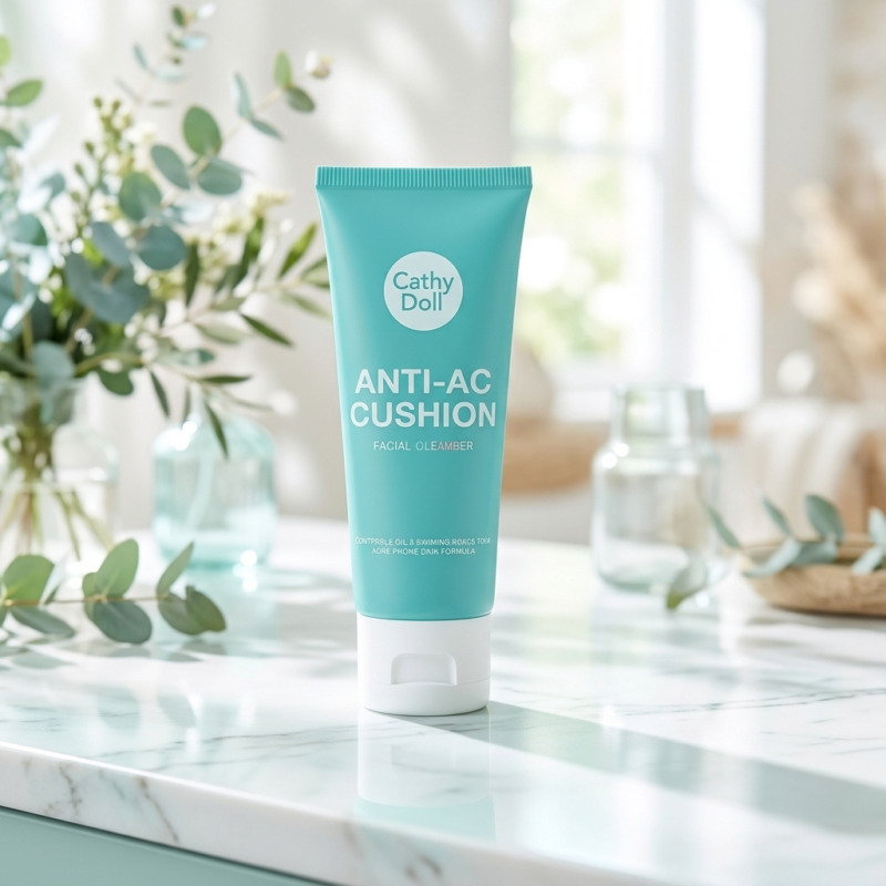 Cathy Doll Anti-Acne Cushion Facial Foam Cleanser